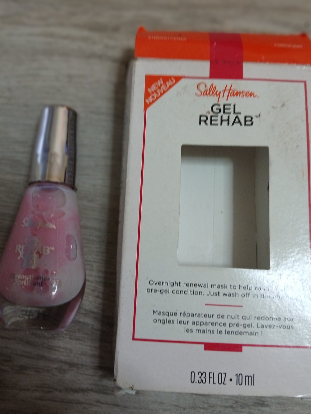 Sally Hansen Gel Rehab Nail Treatment - Pink